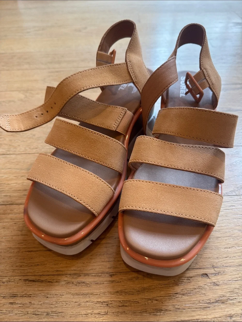 Sorel Women's Joanie III wedge sandal, size 8.5